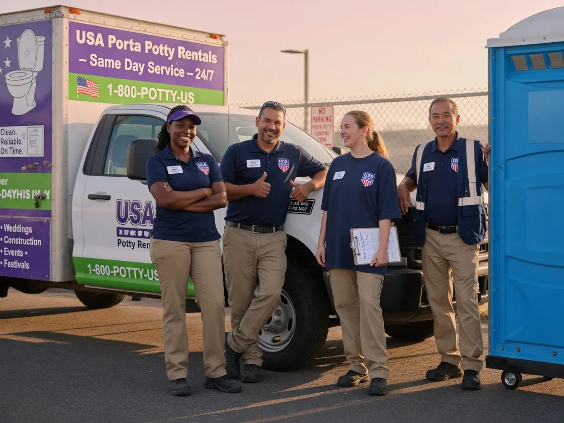 Porta Potty Rental company in Groves, TX